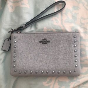 Coach retail large wristlet